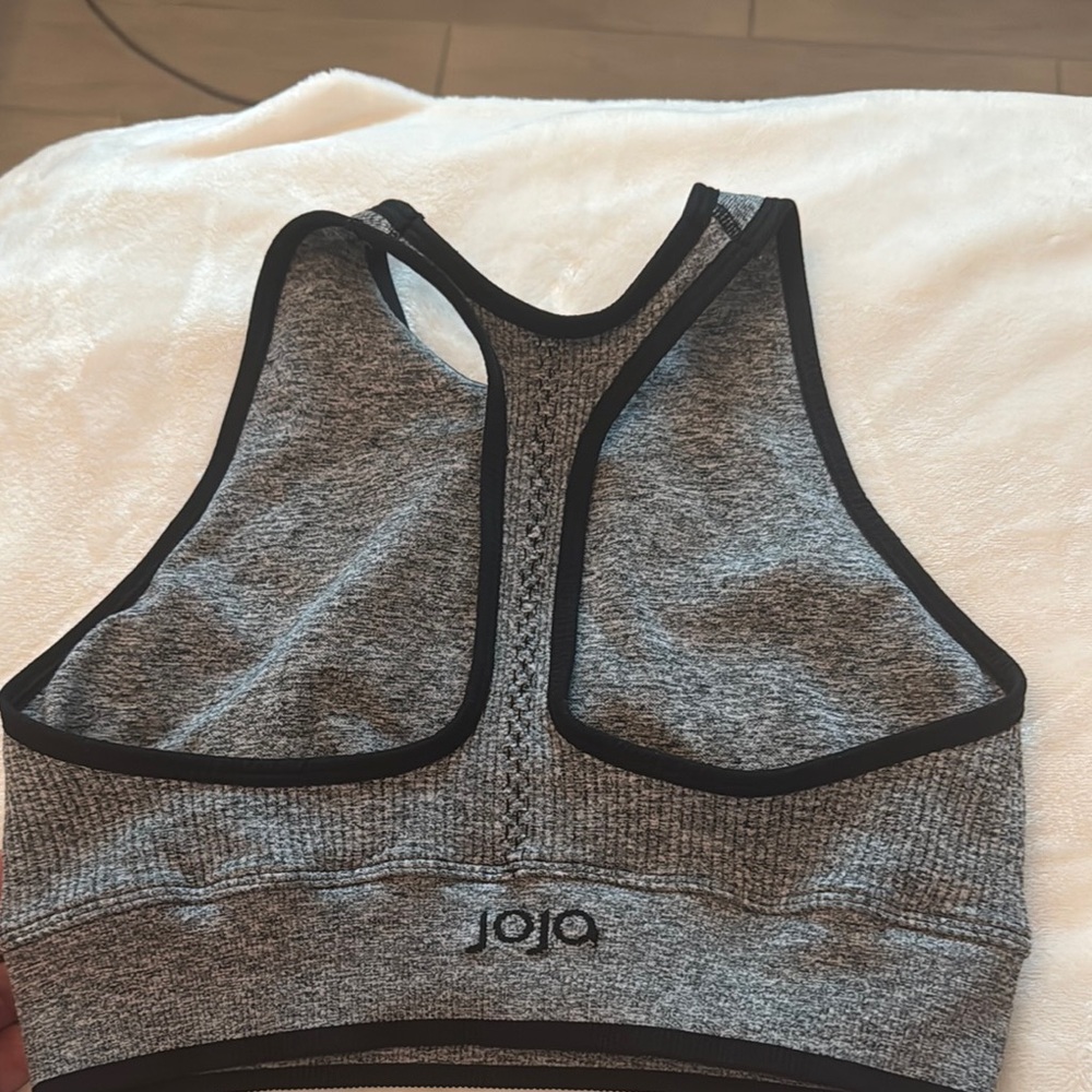 Gray Sports Bra